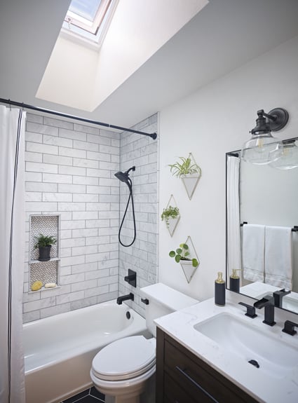 Small-bathroom-one-skylight